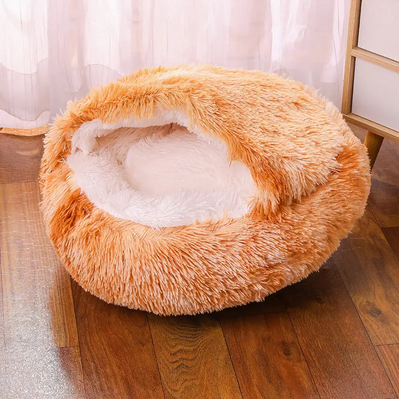 CozzyZoo | Waterproof CozyNest Dog & Cat Kennel - Warm Semi-Enclosed Pet Bed ๐พ pets home