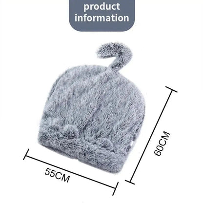 CozzyZoo | Cozy Plush Pet Hideaway Bed - Warm Winter Cat & Dog Sleeping Bag 🐶🐱 pets home