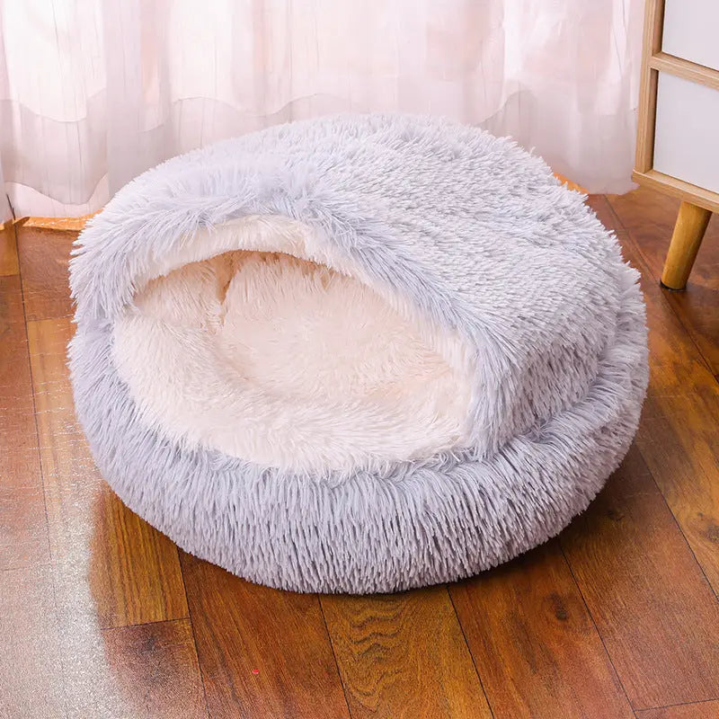 CozzyZoo | Waterproof CozyNest Dog & Cat Kennel - Warm Semi-Enclosed Pet Bed 🐾 pets home